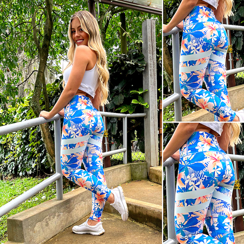 Azul Tropical- leggins