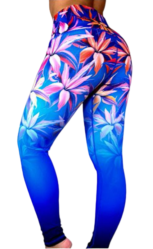 Blue Paradise - leggins