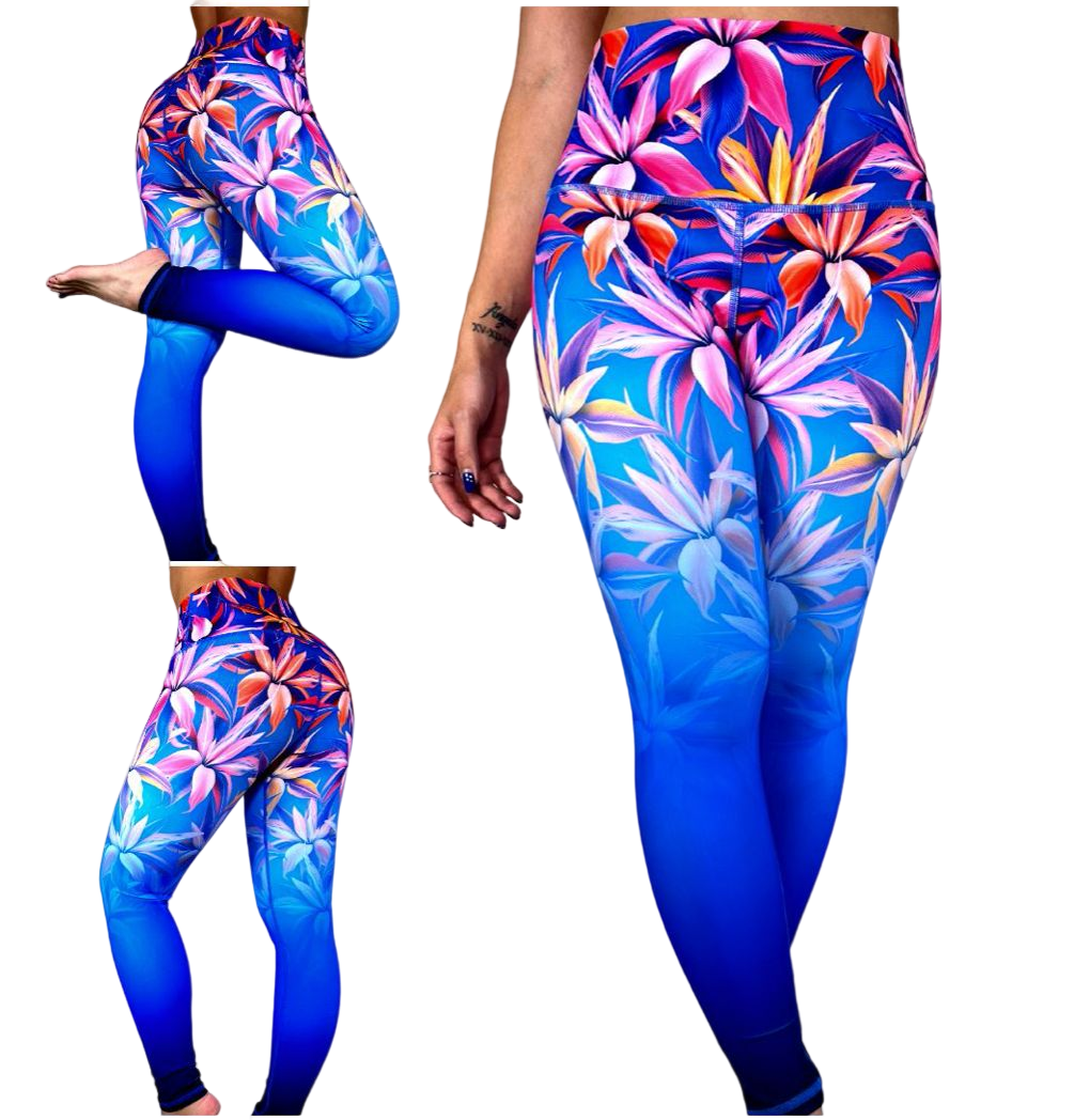 Blue Paradise - leggins