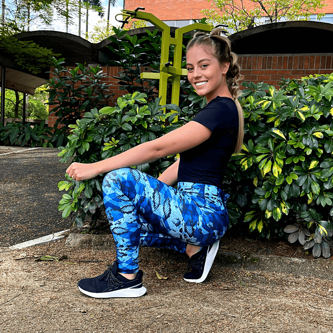 Blue Piton - leggins