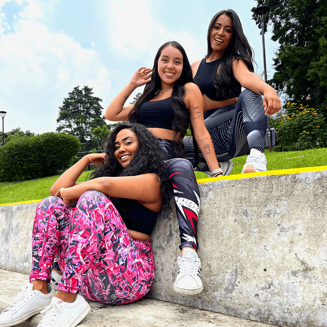 Pink Mix - leggins