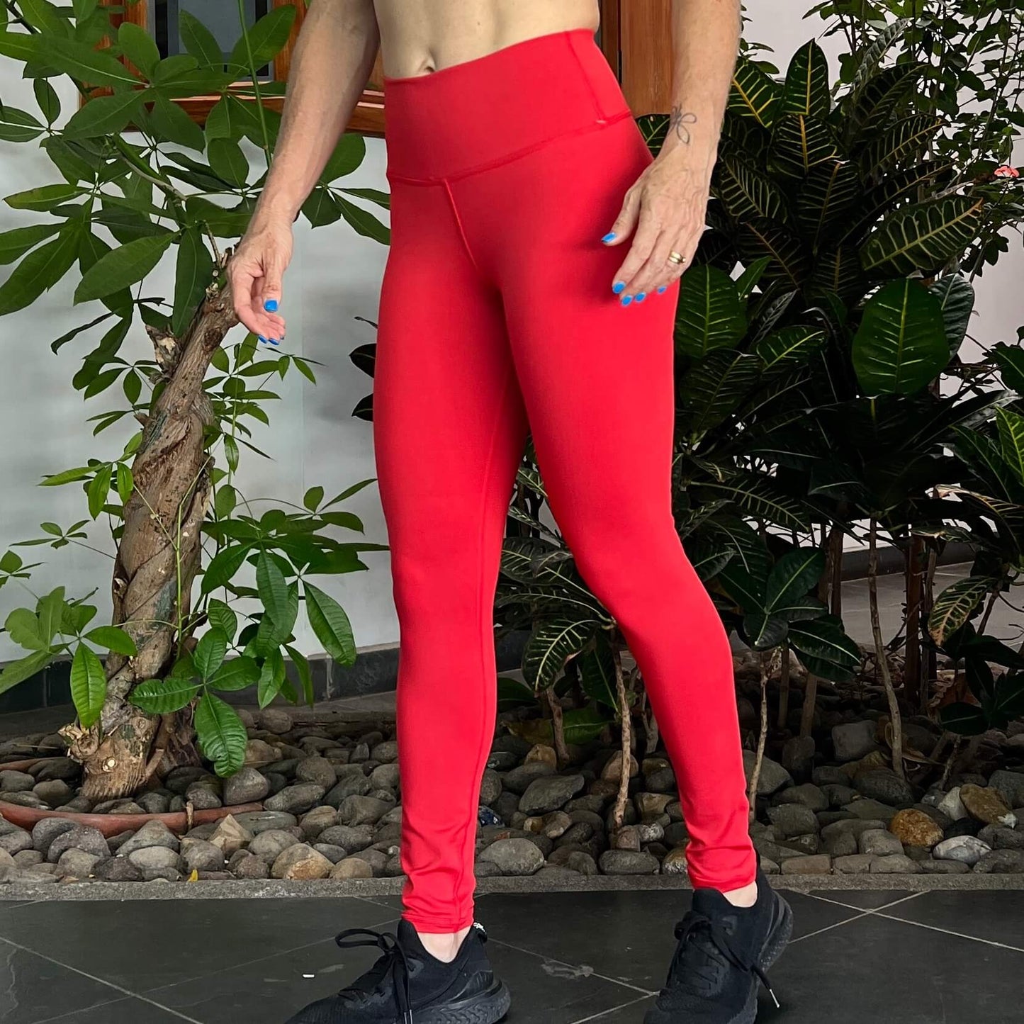 Rojo  -  leggins