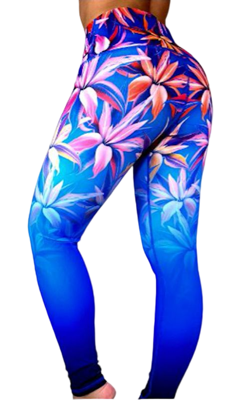 Blue Paradise -  leggins